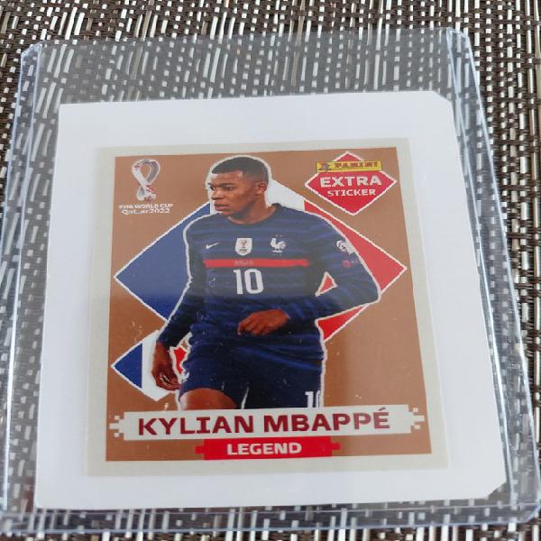 Figurinha legend mbappé e alphonso davies bronze