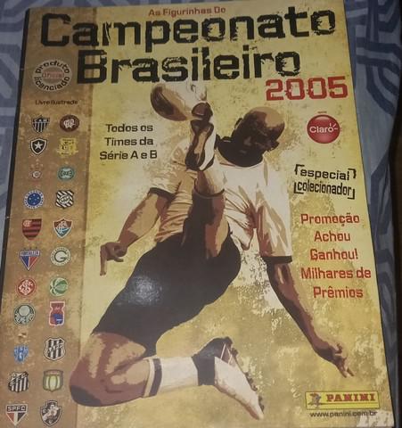 lbum completo do campeonato Brasileiro de 2005