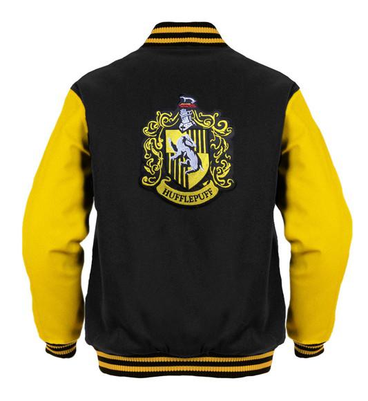 Jaqueta Harry Potter Lufa Lufa (amarelo) Moletom College no