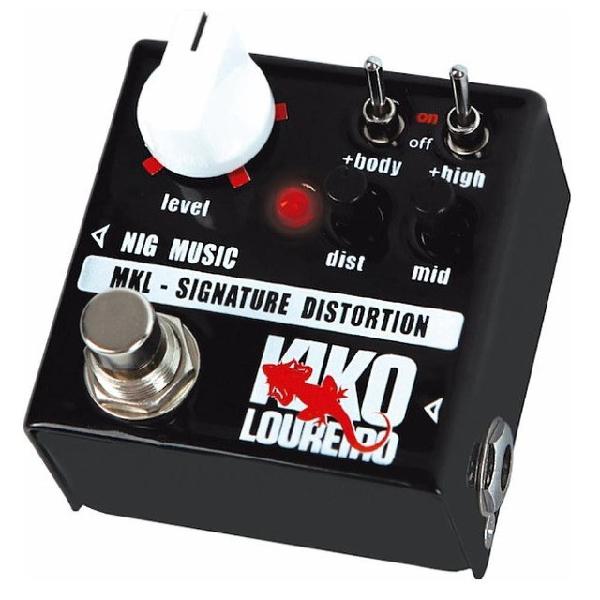 Ampliar Pedal Nig Mkl Signature Distortion Kiko Loureiro na