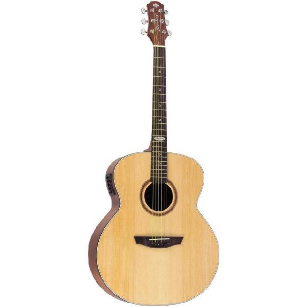 Violão Elétrico Jumbo Strinberg SJ200 NS Natural Fosco