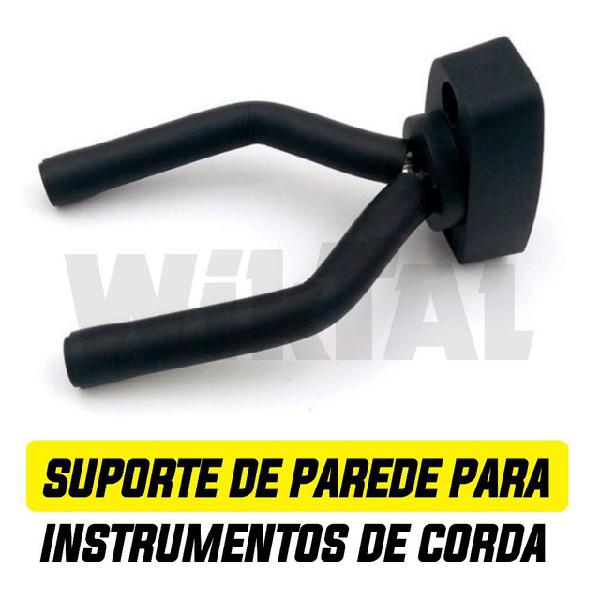 Suporte de parede para violão, baixo, guitarra, violino,