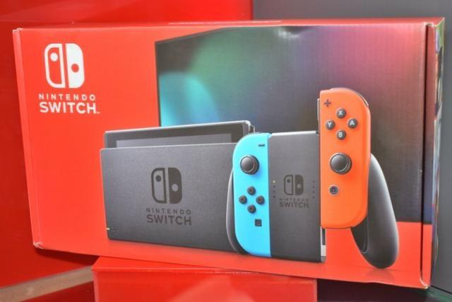 Nintendo Switch Console 32GB Neon - Produto Novo, Lacrado e