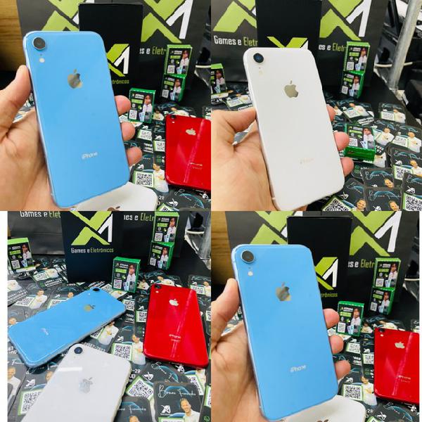 Iphone xr azul 64g / lindo