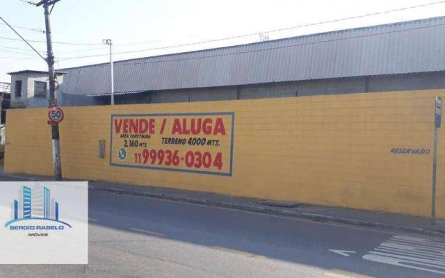 Galpão, 2165 m² - venda por r$ 6.500.000,00 ou aluguel por