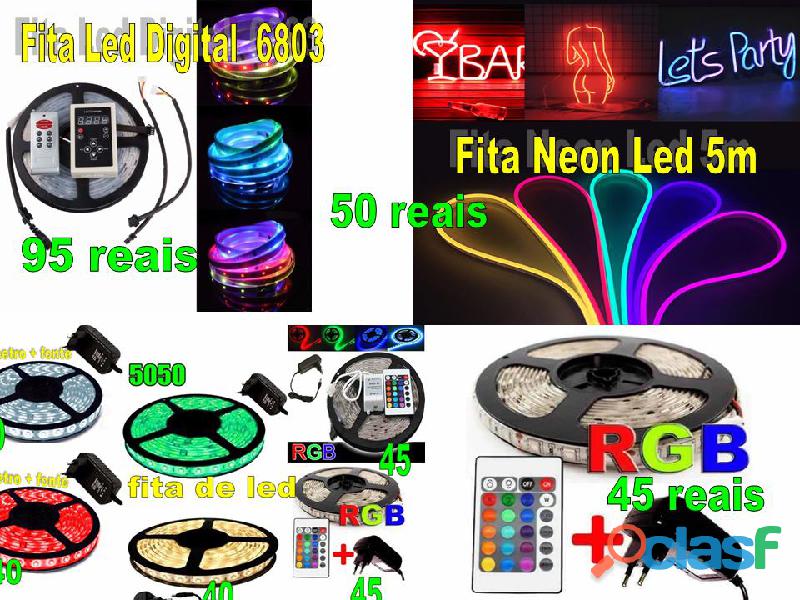 Fita de led 5m rgb