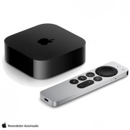 Apple tv 4k wi-fi + ethernet 128gb – preto - apple -