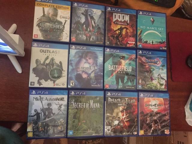 Jogos de ps4 (preços na descrição)