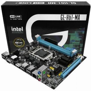 Kit placa mãe 1155 nova - processador i5 - 8gb memória