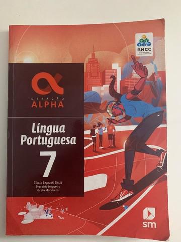 Livro Geração Alfa de Lingua Portuguesa 7.