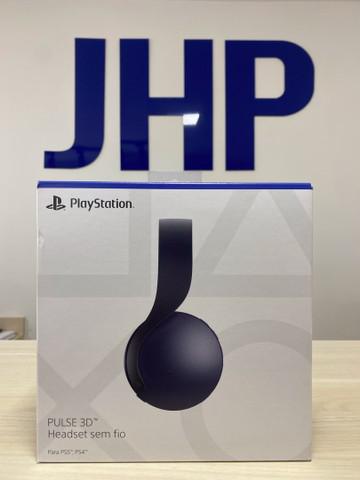 Headset Pulse 3D Original PS4/PS5 Sem Fio Midnight Black