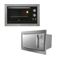 Forno Embutir Elétrico Fischer 44L 110v + Microondas