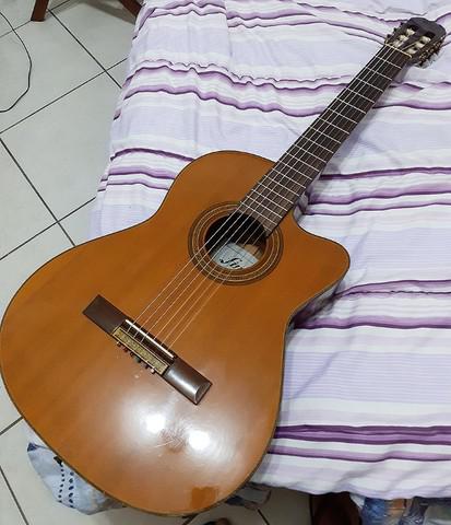 Violão Fina GH-110A Elétrico Acústico Nylon Natural -