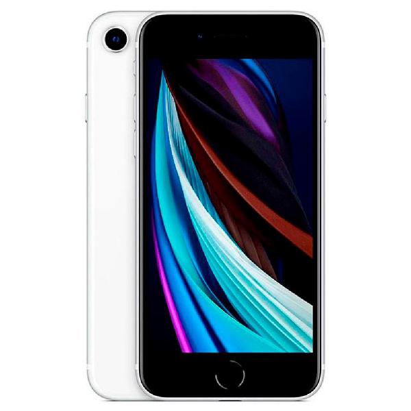 Iphone SE 64GB Branco, Tela 4.7, Câmera Traseira 12MP +