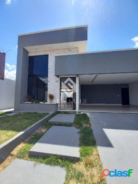 Excelente casa com 3 suítes plenas localizada no setor jardim fonte nova