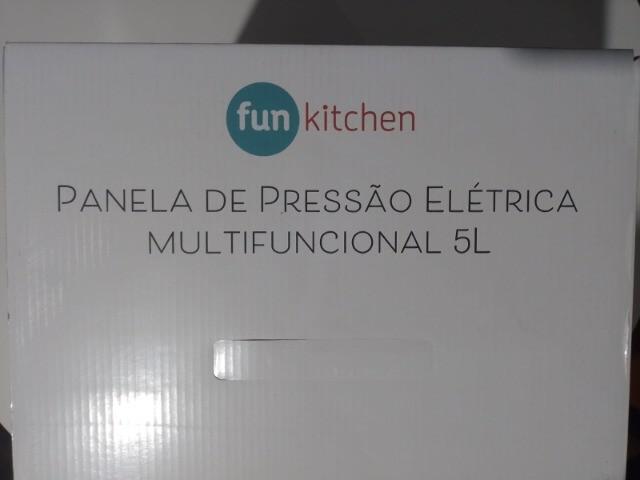 Panela de pressão elétrica Fun Kitchen 5L