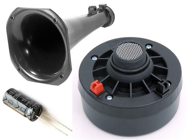 Kit 1 driver c/ corneta longa + 1 tweeter tsr orion 240w rms Kit 1 driver c/ corneta longa + 1 tweeter tsr orion 240w rms