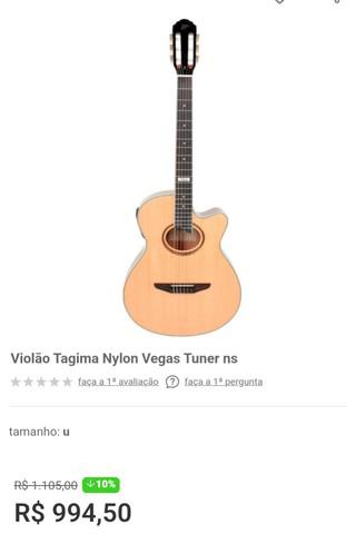 Violão Tagima Nylon Veggas.