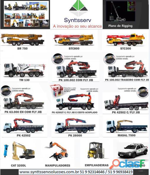 Locação de munck eldorado do sul rs synttsserv soluções