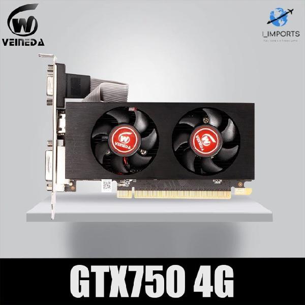 Placa de Vídeo GTX 750 4GB Veineda Nova Com Garantia