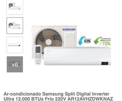 Ar condicionado 12000 btu