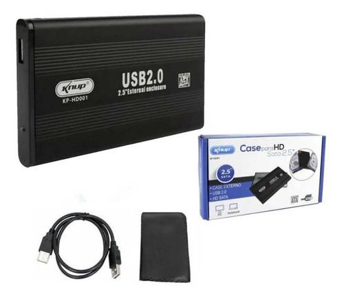 Case HD Externo Notebook Sata 2.5 USB Gaveta Alumínio Slim?