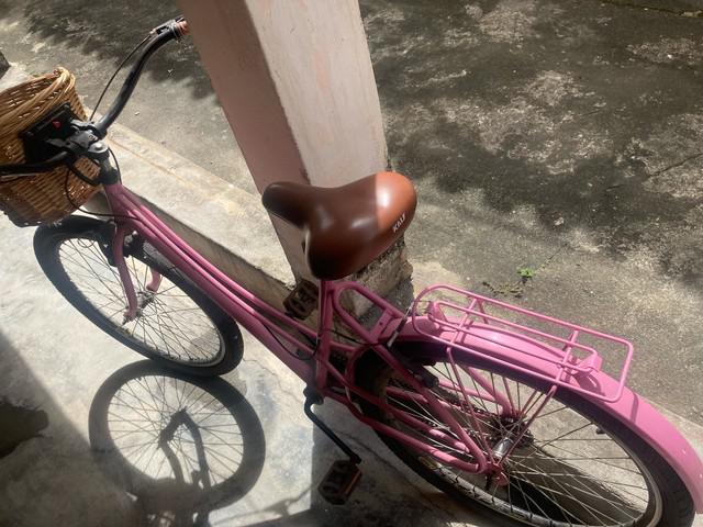 Bicicleta ceci retrô rosa