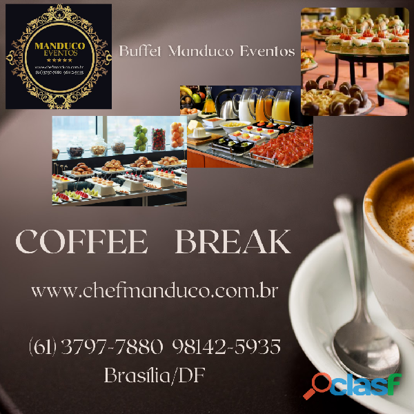 Buffet Manduco Eventos   Coffe Break e Coquetel