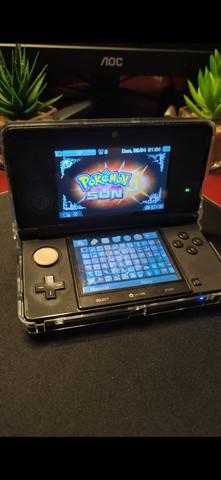 3ds 120gb + r4 32gb cheio de jogos