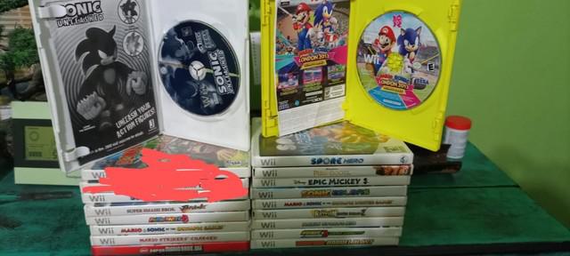 Lote Jogos Nintendo WII Originais vendo o lote com 15 Jogos