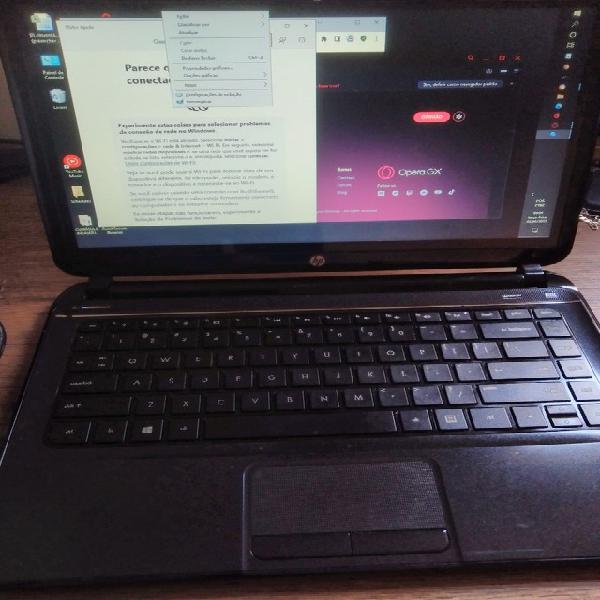 Notebook HP pavilion Touch screen (Usado)