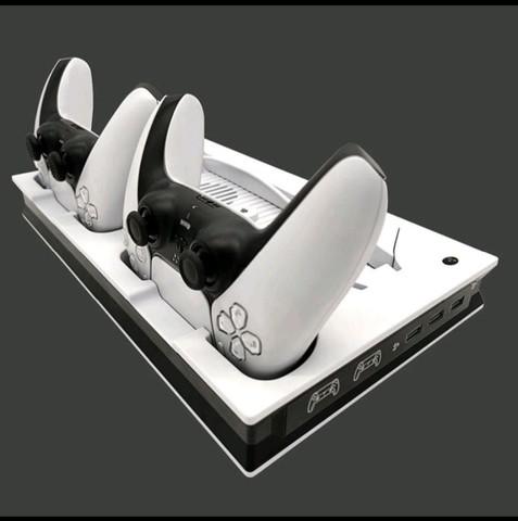 Ps5 - base para carregamento de 2 controles