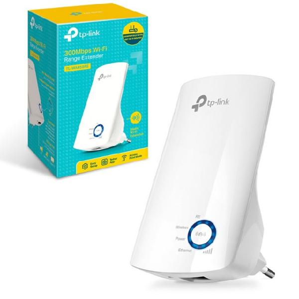 Repetidor wfi tp-link tl-wa 850re novo lacrado - loja natan