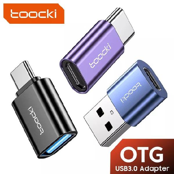 Adaptador OTG tipo C 3 em 1 - USB3.0 para Tipo-C, Tipo-C