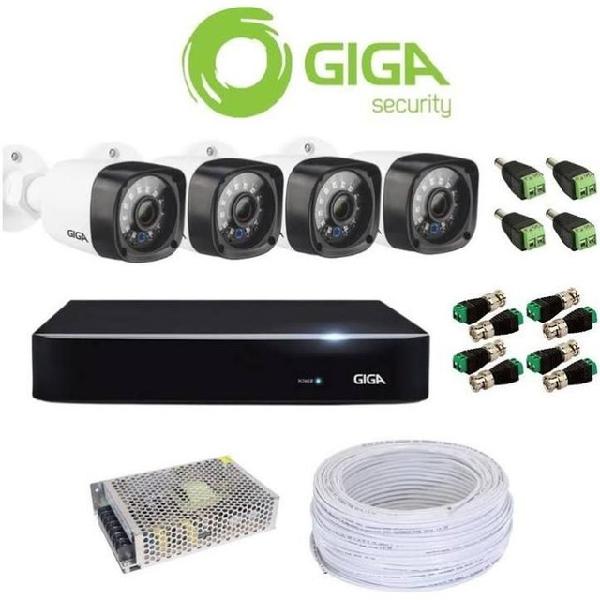 Kit completo cftv giga