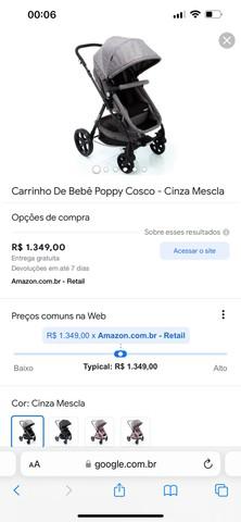 Carrinho cosco poppy