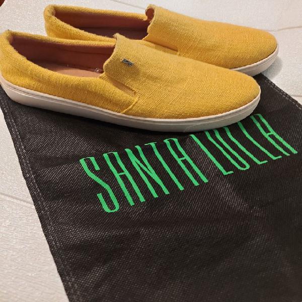 Tênis slip on santa lolla