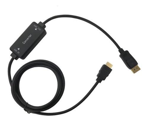 Cabo hdmi para displayport 4k - pronta entrega