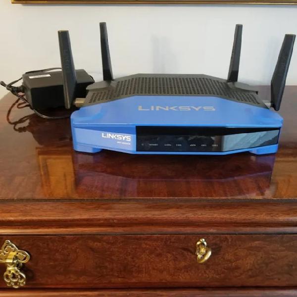 Roteador linksys wrt3200acm c/ openwrt instalado