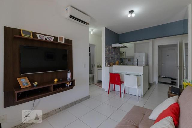 Apartamento para aluguel - alphaville i, 1 quarto, 47 m2