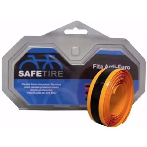 Fita anti furo pneu aro 700 e 27 safetire 23mm speed bike