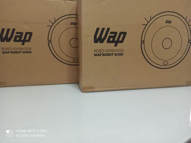 Aspirador robô Wap W300 novo na caixa disponível a pronta