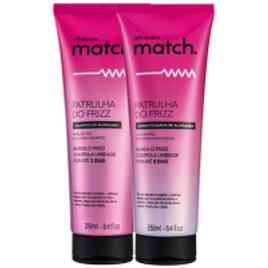 Kit o boticário match patrulha do frizz duo (2 produtos)