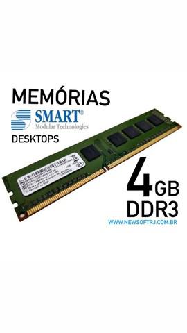 Memórias 4GB DDR3 Smart Desktop