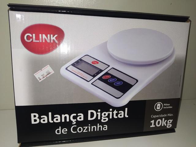 Balança De Cozinha Digital Precisão até 10kg + Pilhas