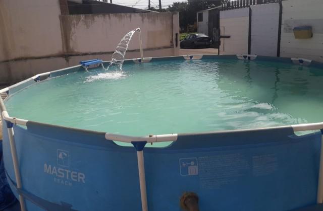 Piscina completa 12 mil litros