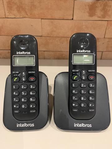 Telefone sem fio + ramal intelbras ts 3112