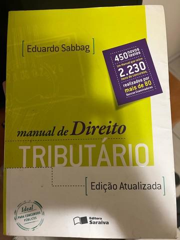 Manual de direito tributário eduardo sabbag