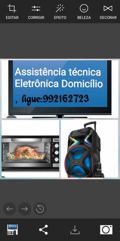 Assistência técnica eletrônica domicílio