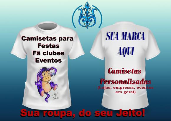 Camisetas brancas personalizadas | elo7 produtos especiais